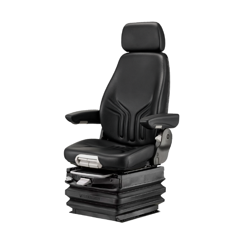 Asiento en pvc con suspensión neumática 1